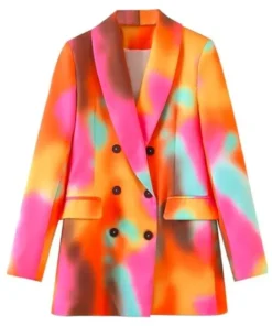 Carrie Preston TV Series Elsbeth S03 Elsbeth Tascioni Tie Dye Blazer