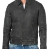 Days Of Our Lives 2025 Eric Martsolf Brady Black Leather Jacket