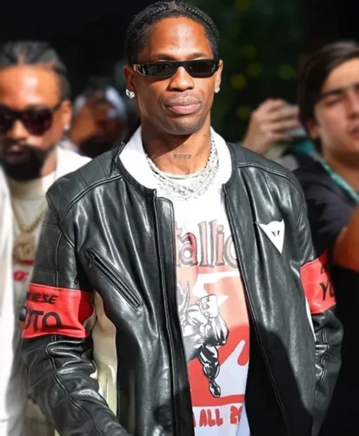 Buy 2025 F1 Miami Gp Travis Scott Yohji Yamamoto Pour Homme X Dainese Leather Jacket