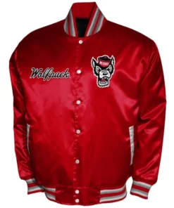 NC State Wolfpack Club Satin Jacket