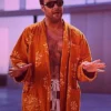 Seth Rogen Good Fortune 2025 Orange Robe