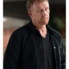 Kevin McKidd TV-Series Greys Anatomy S22 Owen Hunt Black Shirt Jacket