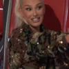 The Voice Season 26 Gwen Stefani Embellished Camo Jacket Shop Now