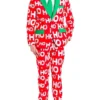 Chris6tmas Ho Ho Holla Printed Red Suit