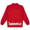 Jabbawockeez Printed Red Jacket