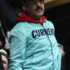 Jason Sudeikis CURRENT Satin Turquoise Jacket