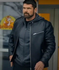Jason William Day Playdate Leather Black Jacket