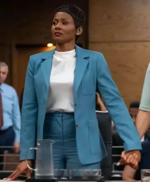 Reasonable Doubt S3 Jax Stewart Blue Blazer