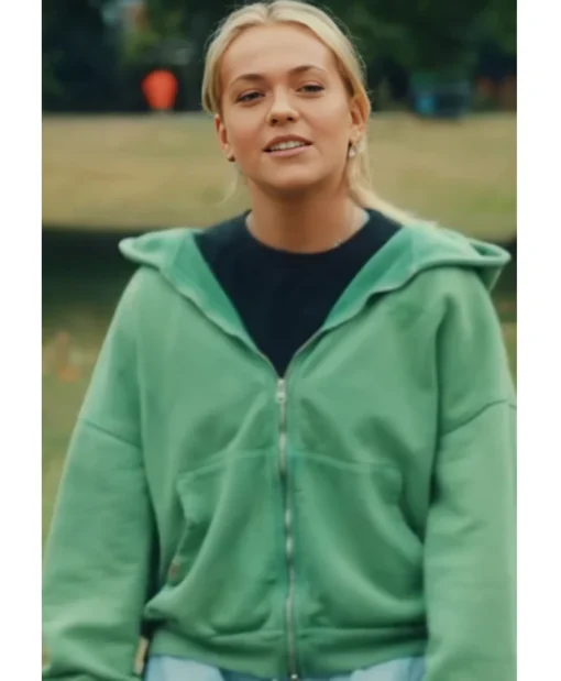 Made in Chelsea Jazz Saunders Green Hoodie