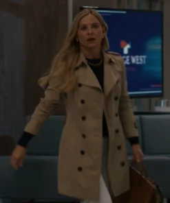 9-1-1 Nashville S01 Jessica Capshaw Trench Coat