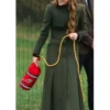Princess Of Wales Northern Ireland Visit 2025 Kate Middleton Green Long Trench Coat