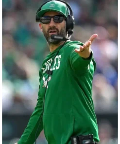 Nick Sirianni Eagles Kelly Green Hoodie