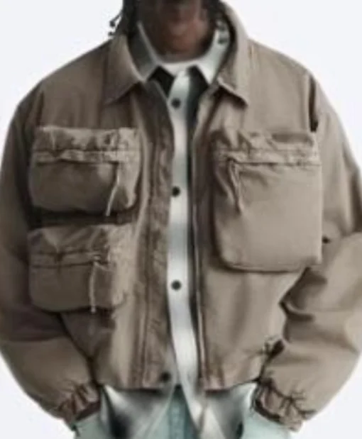 TV-Show The Voice S28 Kenni Iko Cotton Bomber Jacket