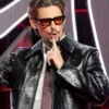 MTV Video Music Awards 2025 Kevan Kenney Black Leather Jacket