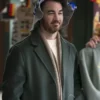 Kevin Jonas A Very Jonas Christmas Movie Green Wool Coat