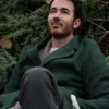 Buy A Very Jonas Christmas Movie 2025 Kevin Jonas Green Wool Coat