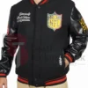 HBCU KhaDarel Hodge Black Varsity Jacket