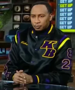 Kobe Bryant Stephen A Smith Black Jacket