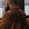 LaKeith Stanfield Film Play Dirty 2025 Grofield Suede Brown Jacket