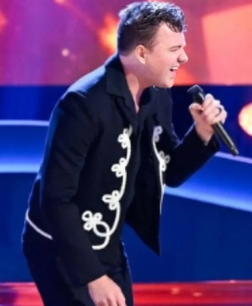 Elliot Hunt The Voice S28 Embroidery Jacket
