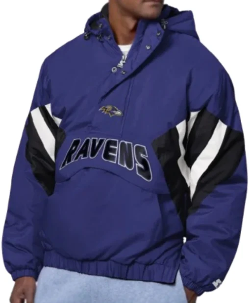 Baltimore Ravens Line Up Breakaway Pullover Jacket