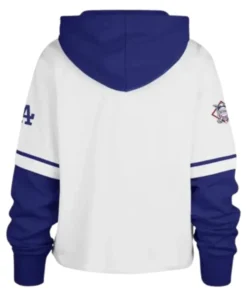 White Trifecta Shortstop Los Angeles Dodgers ’47 Pullover Hoodie