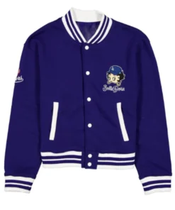 LA Dodgers x Betty Boop Varsity Jacket
