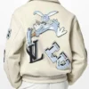 Louis Vuitton Beige Varsity Jacket