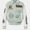 Louis Vuitton Blouson Green & White Varsity Jacket