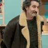 Old Dog New Tricks S1 Luis Zahera Shearling Jacket