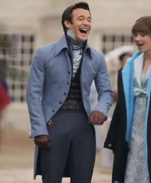 Bridgerton S04 Luke Thompson Blue Coat