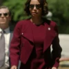 Gloria Reuben Boston Blue S01 Crop Jacket