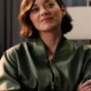 Marion Cotillard TV Sereis The Morning Show Season 4 Green Bomber Jacket