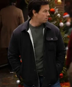 The Family Plan 2 Mark Wahlberg Black Jacket