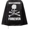 Mastermind Will Never Die Black Zip-Up Jacket For Unisex