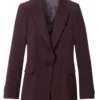 Skye P. Marshall Matlock S02 Olympia Maroon Blazer