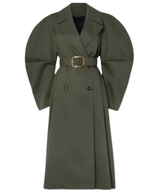 Maya Rudolph Loot S03 Green Trench Coat