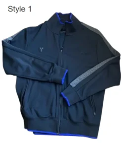 Mens and Womens Kobe Bryant Black Track Jacket