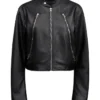 The Voice Season 28 Michael Buble Zipper Black Leather Jacket
