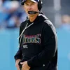 Tennessee Titans Coach Mike McCoy 2025 Black Crucial Catch Sideline Hoodie