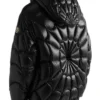 Spider-Man Moncler Violier Short Down Black Puffer Jacket