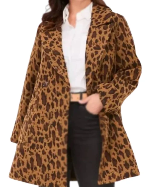 Shop Murder In A Small Town S2 Camryn Manheim Leopard Coat
