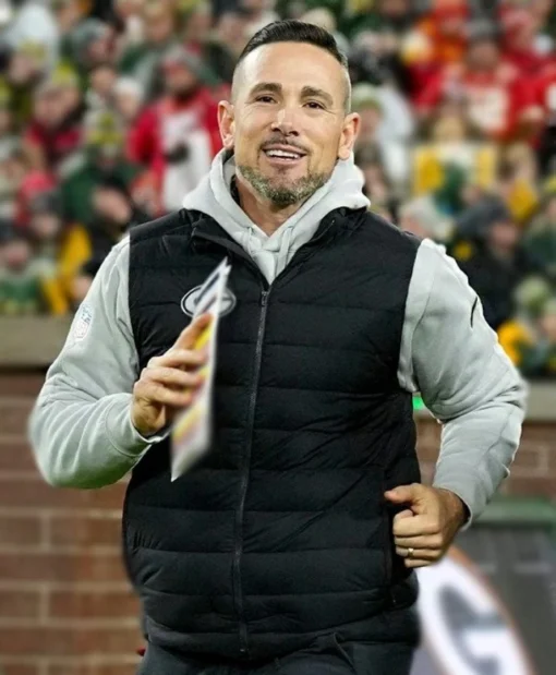 Shop Green Bay Packers Matt Lafleur Puffer Vest