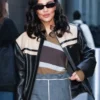 NYC Tessa Thompson Black Leather Jacket