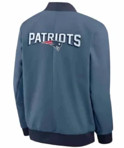 Rivalries Sideline New England Patriots 2025 Zip-Up Bomber Jacket