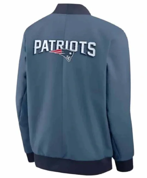 Rivalries Sideline New England Patriots 2025 Zip-Up Bomber Jacket