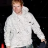 Cavaliers vs Knicks 2025 Ed Sheeran Printed White Hoodie