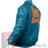 New York Mets Souvenir Full-Snap Green & Royal Satin Jacket