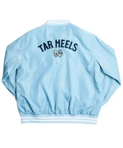 North Carolina Tar Heels Vintage Rameses Sky Blue Bomber Jacket