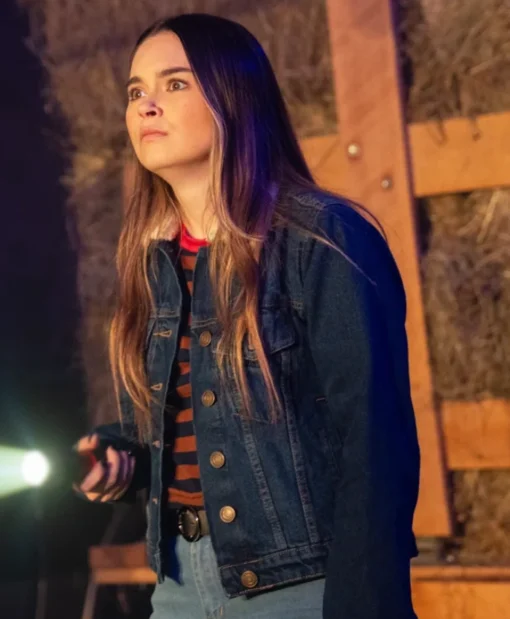Landry Bender Self-Help Blue Denim Jacket